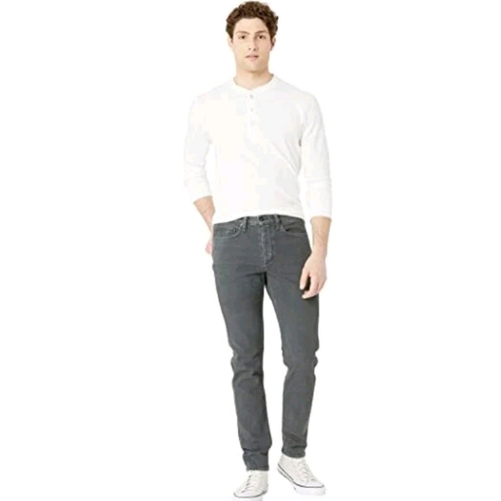 EUC $250 rag and bone slim fit 2 jeans Color siclen grey size 33 /30 - Picture 2 of 6